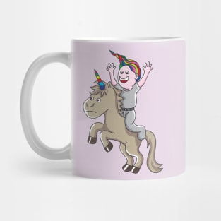 Boy with Unicorn Mug